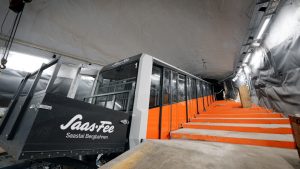 Nová lanovka Metro Alpin. Foto: Saastal Bergbahnen AG/ Nicolas Bodenmüller 