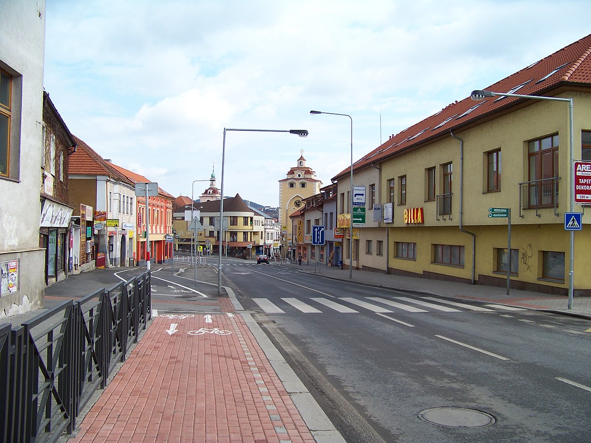 Plzeňská ulice v Berouně. Pramen: Wikimedia Commons/ŠJů (cs:ŠJů)