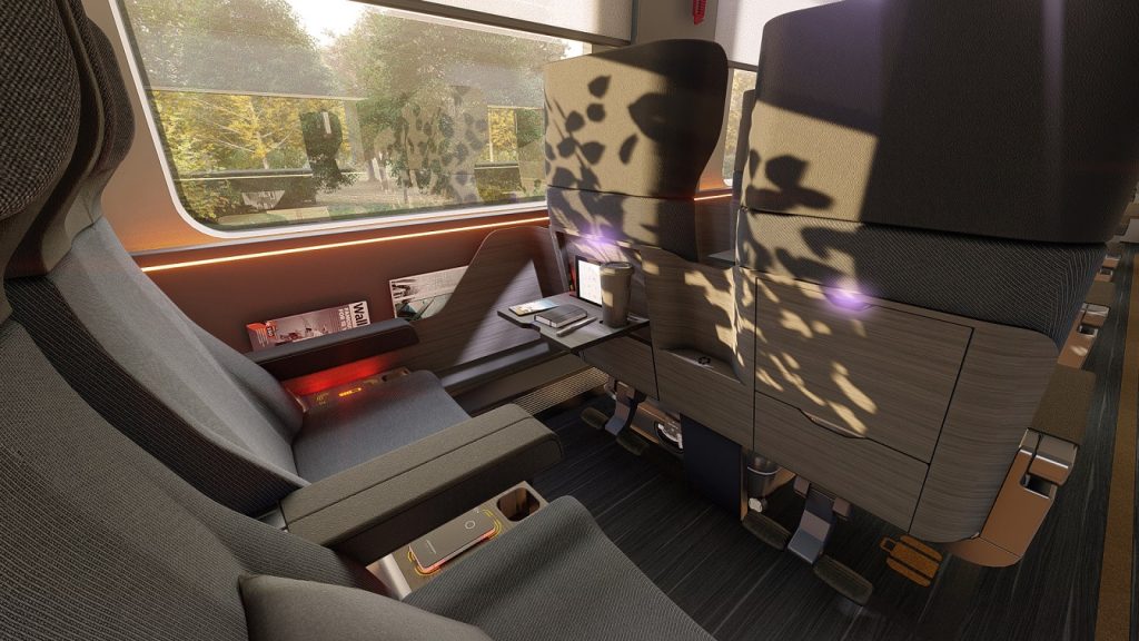 Vizualizace nových vozů pro PKP Intercity. Foto: PKP Intercity