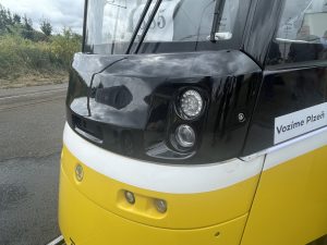 Kamerami a čidly osazená tramvaj Škoda 40T. Autor: Zdopravy.cz/Jan Šindelář