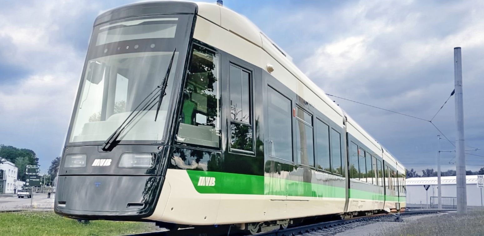 Nová tramvaj Alstom Flexity pro Magdeburg. Foto: MVB
