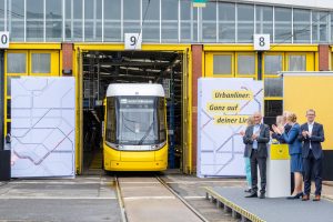 Nová tramvaj Alstom Urbanliner pro Berlín. Foto: BVG