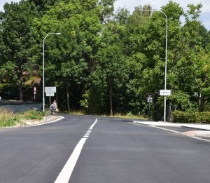 Opravená silnice v Šimonovicích. Foto: Liberecký kraj