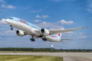 Letoun Boeing 787 Dreamliner letecké společnosti Neos na letišti Katovice. Zdroj: Katowice Airport