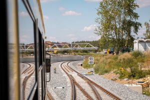 Obnovený železniční provoz na trati Kladno - Kladno-Ostrovec. Foto: PID