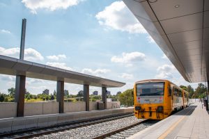 Obnovený železniční provoz na trati Kladno - Kladno-Ostrovec. Foto: PID