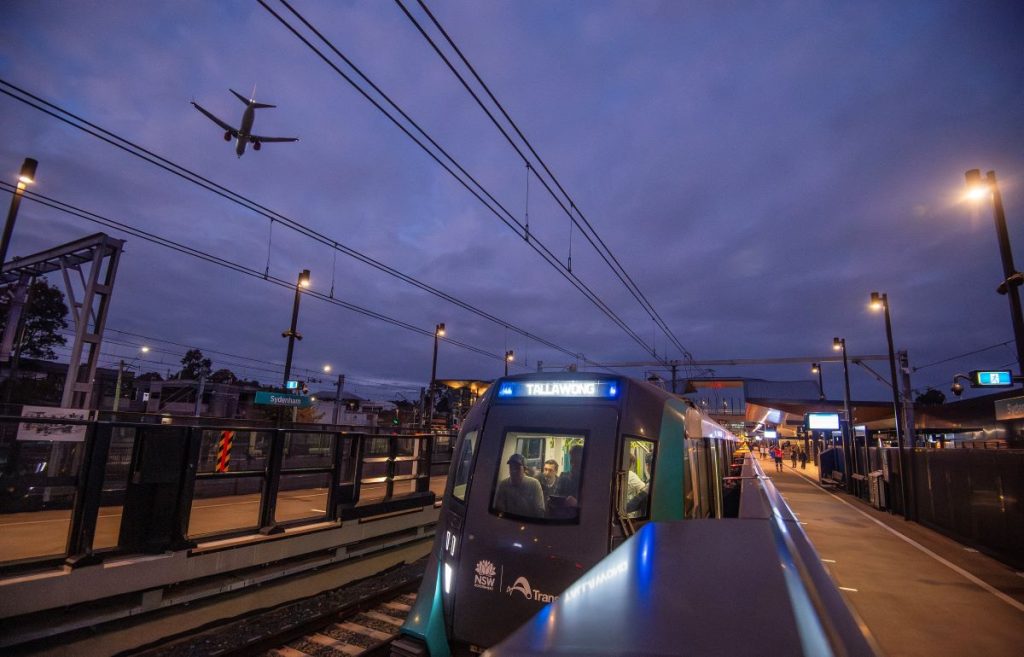 Prodloužení metra v Sydney, zahájení provozu. Foto: Sydney Metro