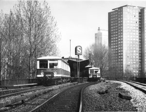 S-Bahn v roce 1988, stanice Marx-Engels-Platz. Foto: Deutsche Bahn