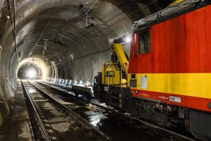 Taurský železniční tunel. Foto: ÖBB