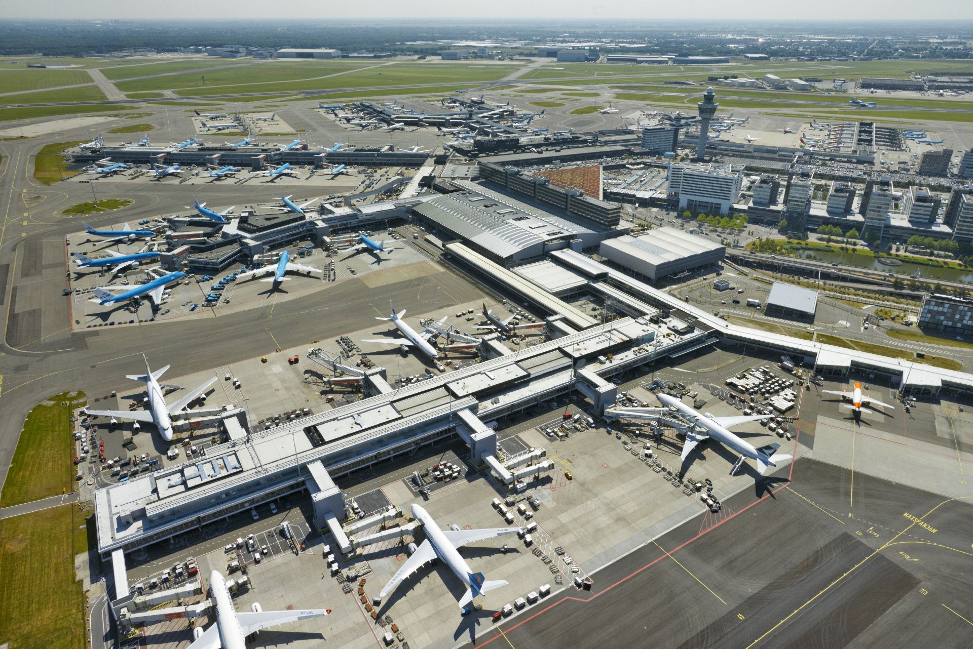 Letiště Schiphol v Amsterdamu. Foto: Schipchol.nl