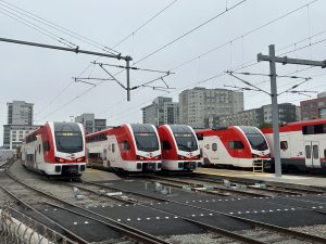 Jednotky Stadler KISS pro Caltrain. Foto: Caltrain