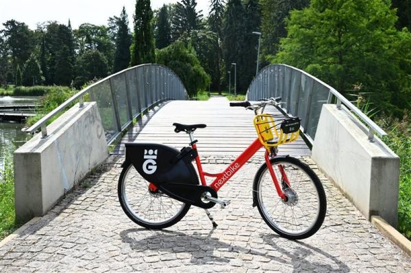 Kolo Nextbike v barvách Hradce Králové. Foto: Hradec Králové