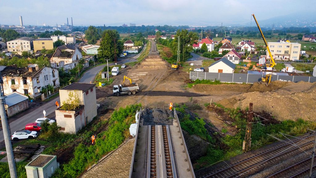 Oprava trati Lovosice - Litoměřice po prudkých deštích. Foto: Chládek & Tintěra