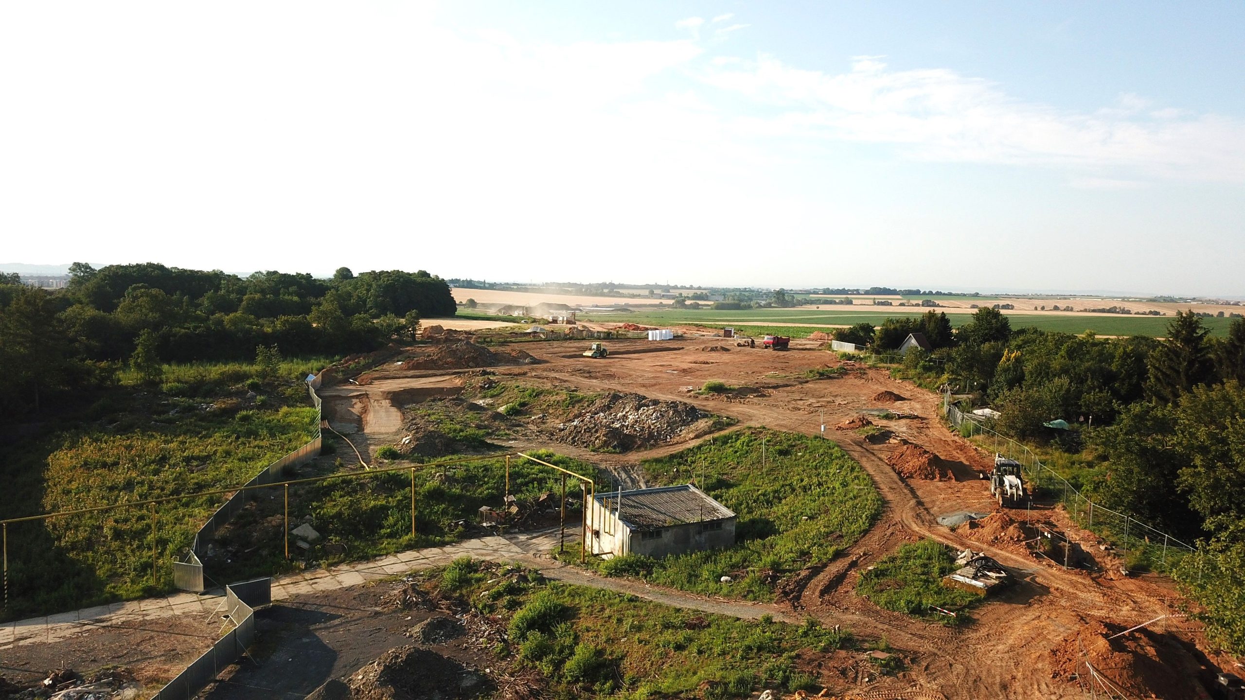 Stavba D35 Slavonín - Křelov. Foto: ŘSD