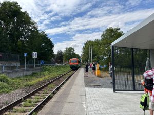 Nový přístřešek SMART zastávky Louny střed. Foto: Město Louny