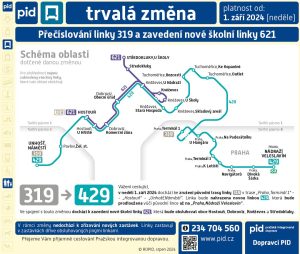 Přehled změn jízdních řádů na Tuchoměřicku. Foto: Ropid