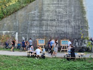 Viadukty přes Rokytku a participace s občany ohledně Libeňského přesmyku. Foto: Zdopravy.cz / Jan Nevyhoštěný