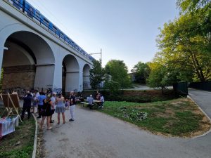 Viadukty přes Rokytku a participace s občany ohledně Libeňského přesmyku. Foto: Zdopravy.cz / Jan Nevyhoštěný