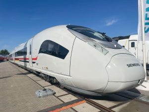 Jednotka Siemens Velaro pro Egypt. Foto: Jan Sůra / Zdopravy.cz