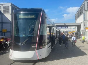 Hyundai do Berlína přivezl vodíkovou tramvaj. Foto: Jan Sůra / Zdopravy.cz