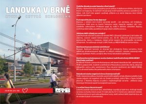 Infografika k nové lanovce Pisárky - Kampus. Foto: DPMB