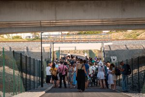 Nový průchod Holešovice - Letná. Foto: PID