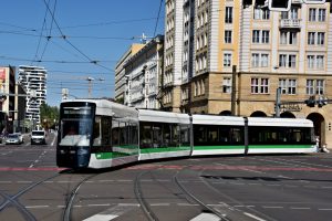 Nová tramvaj Alstom Flexity Magdeburg. Foto: Michal Chrást