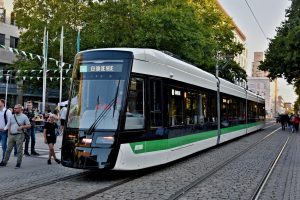 Nová tramvaj Alstom Flexity Magdeburg. Foto: Michal Chrást