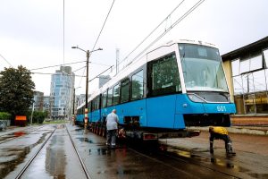 Tramvaj M34 pro Göterborg. Foto: Västtrafik