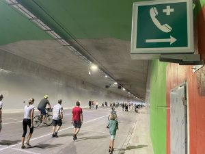 Tunel Pohůrka 7. září 2024 během dne otevřené stavby. Autor: Zdopravy.cz/Jan Šindelář