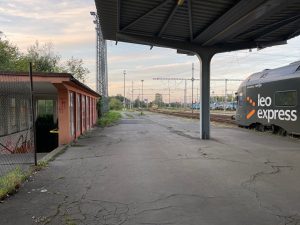 Vlak Leo Expressu na nádraží v Ostravě-Kunčicích.
Foto: Zdopravy.cz / Vojtěch Očadlý