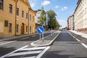 Opravená Sokolská ulice v Liberci. Foto: Liberec.cz