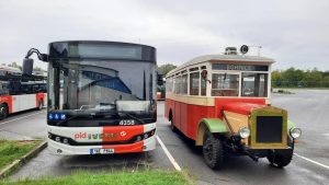 Autobus Škoda 506 N a Iveco Streetway. Foto: Ondřej Láska / DPP