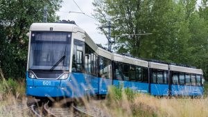 Tramvaj M34 pro Göterborg. Foto: Västtrafik