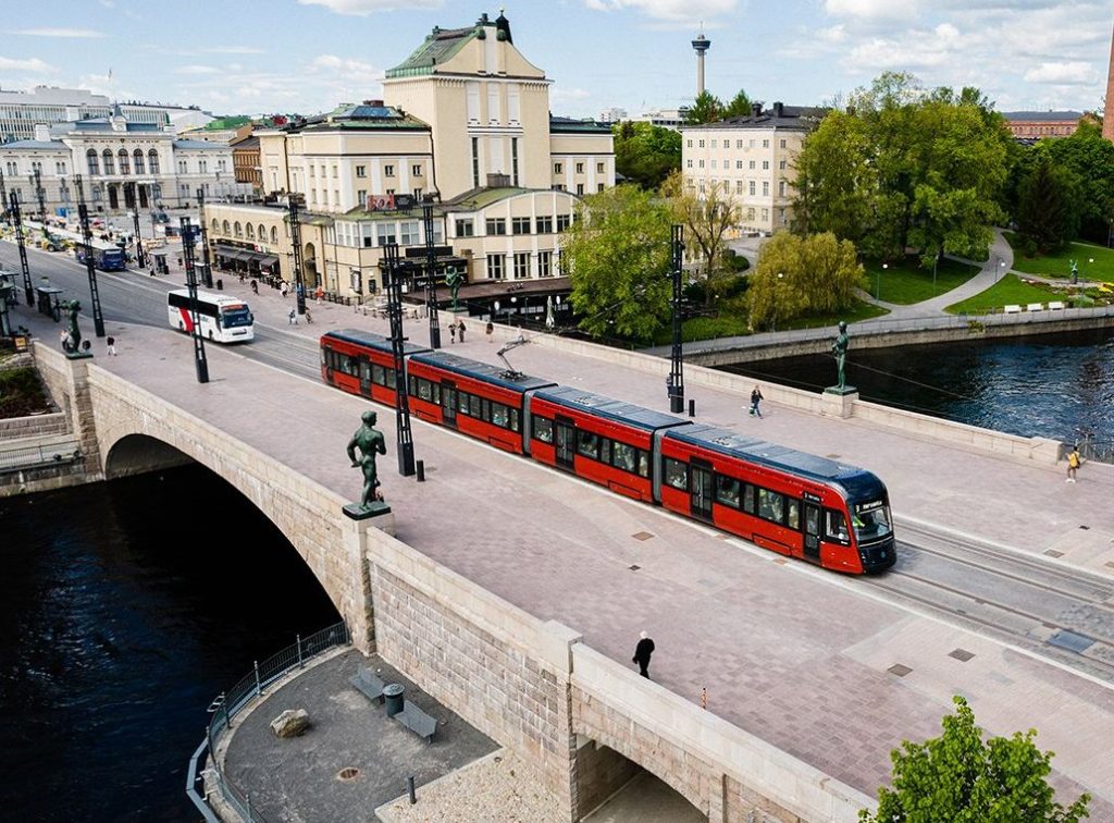 Tramvaj ForCity Smart Artic X34 pro Tampere. Foto: Škoda Group