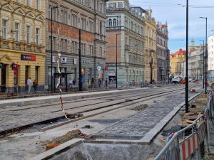 Rekonstrukce ulice Dukelských hrdinů. Foto: Zdopravy.cz