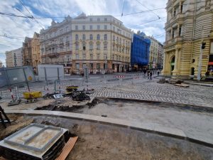 Rekonstrukce ulice Dukelských hrdinů. Foto: Zdopravy.cz