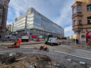 Rekonstrukce ulice Dukelských hrdinů. Foto: Zdopravy.cz