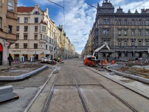 Rekonstrukce ulice Dukelských hrdinů. Foto: Zdopravy.cz