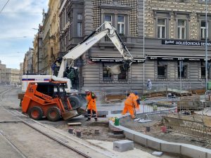 Rekonstrukce ulice Dukelských hrdinů. Foto: Zdopravy.cz