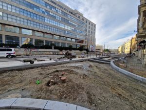 Rekonstrukce ulice Dukelských hrdinů. Foto: Zdopravy.cz