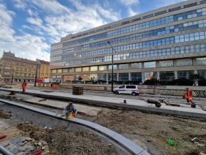 Rekonstrukce ulice Dukelských hrdinů. Foto: Zdopravy.cz