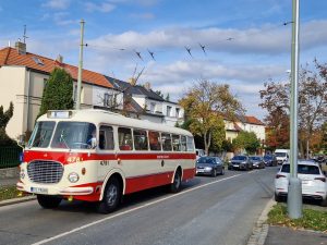 Zrekonstruovaný autobus Škoda 706 RTO pro pražskou retro linku. Foto: Zdopravy.cz / Jan Nevyhoštěný 