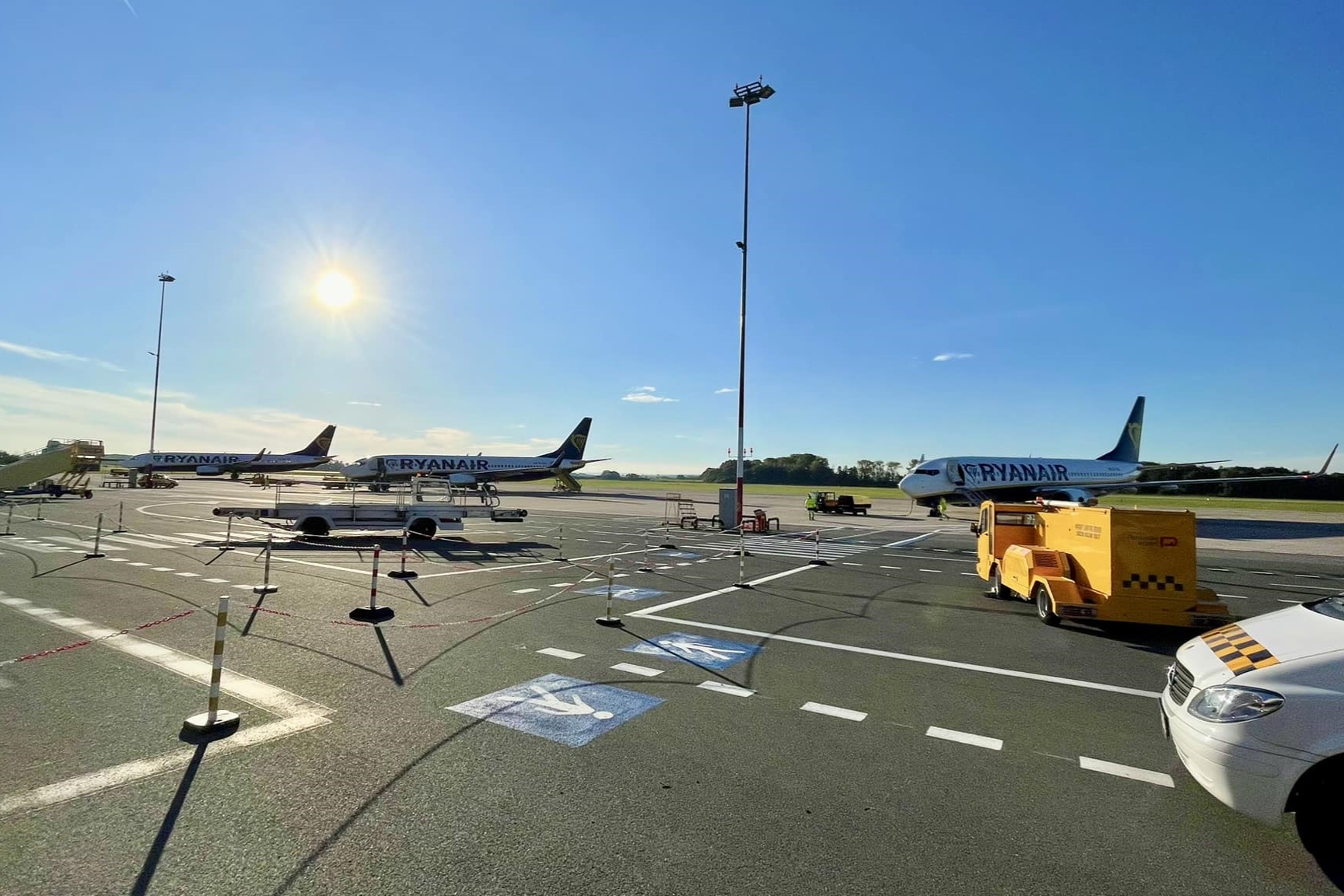 Letiště Pardubice. Zdroj: Facebook.com - Pardubice airport - letiště Pardubice