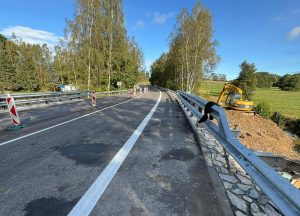 Oprava silnice I/38 v úseku Skuhrov - Habry. Foto: ŘSD