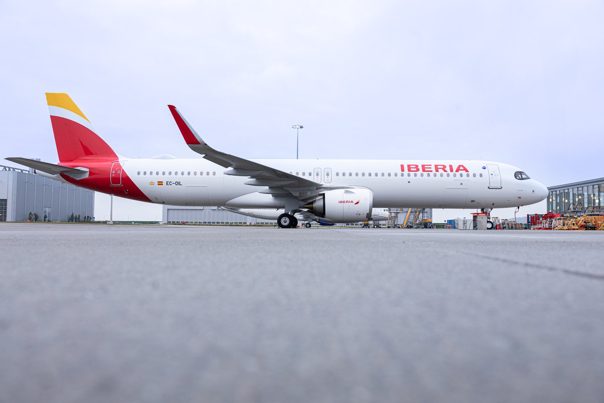 První Airbus A321XLR v barvách letecké společnosti Iberia. Zdroj: Airbus