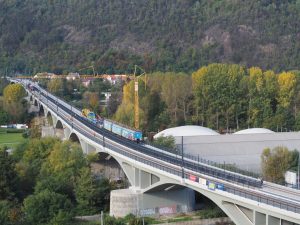 Zatěžovací zkouška Branického mostu. Foto: Zdopravy.cz / Jan Nevyhoštěný