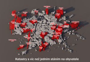 Parkovací místa v Praze. Zdroj: Peter Bednár, JCA