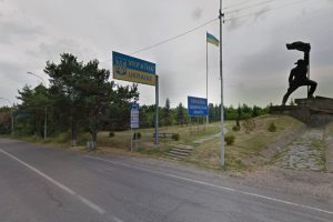 Hraniční přechod Užhorod. Zdroj: Google Street View