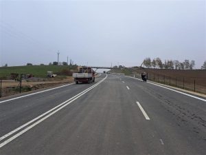 Dokončená část jihovýchodního obchvatu Jihlavy. Foto: Kraj Vysočina